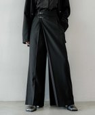 【ハレ/HARE】のKANAGUアシメワイドパンツ 人気、トレンドファッション・服の通販 founy(ファニー) ファッション Fashion レディースファッション Fashion for Women パンツ Pants & Trousers おすすめ Recommended / Our Picks ウェーブ Wavy Pattern シンプル Simple, Minimal スクエア Square, Square Shape ストレート Straight, Straight Cut スリーブ Sleeve, Long Sleeve / Short Sleeve センター Center, Center Line タートルネック Turtleneck, High Neck ビスチェ Bustier, Corset Top フィット Fit, Slim Fit フェミニン Feminine, Girly ラップ Wrap, Wrap Design thumbnail ブラック09|ID: prp329100004810380 ipo3291000000034914881