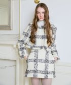 【エイミーイストワール/eimy istoire】のモヘアループチェックツイードジャケット 人気、トレンドファッション・服の通販 founy(ファニー) ファッション Fashion レディースファッション Fashion for Women アウター Coat / Outerwear Collection レディースジャケット・軽アウター Jackets クラシカル Classical, Vintage-Inspired コンパクト Compact, Small Size ショート Short, Short Length ジャケット Jacket, Outerwear セットアップ Set-Up, Coordinated Outfit ダウン Down, Puffer チェック Check, Plaid, Tartan ツイード Twill, Twill Weave デニム Denim, Jeans Material バランス Balance, Style Balance フェミニン Feminine, Girly フロント Front, Front Design ミックス Mix, Mixed Style ミニスカート Mini Skirt, Short Skirt 冬 Winter / This Winter 再入荷 Restock / Back in Stock おすすめ Recommended / Our Picks エレガント 上品 Elegant thumbnail OFF WHITE|ID: prp329100004810400 ipo3291000000034915183