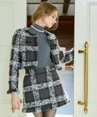 【エイミーイストワール/eimy istoire】のモヘアループチェックツイードジャケット 人気、トレンドファッション・服の通販 founy(ファニー) ファッション Fashion レディースファッション Fashion for Women アウター Coat / Outerwear Collection レディースジャケット・軽アウター Jackets クラシカル Classical, Vintage-Inspired コンパクト Compact, Small Size ショート Short, Short Length ジャケット Jacket, Outerwear セットアップ Set-Up, Coordinated Outfit ダウン Down, Puffer チェック Check, Plaid, Tartan ツイード Twill, Twill Weave デニム Denim, Jeans Material バランス Balance, Style Balance フェミニン Feminine, Girly フロント Front, Front Design ミックス Mix, Mixed Style ミニスカート Mini Skirt, Short Skirt 冬 Winter / This Winter 再入荷 Restock / Back in Stock おすすめ Recommended / Our Picks エレガント 上品 Elegant thumbnail GREY|ID: prp329100004810400 ipo3291000000034915184