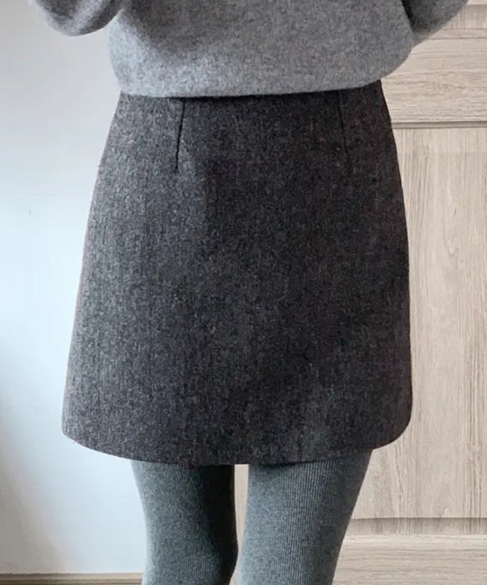 【ミニミニストア/miniministore】のウールライクミニタイトスカート 美脚脚長 インテリア・キッズ・メンズ・レディースファッション・服の通販 founy(ファニー) https://founy.com/ ファッション Fashion レディースファッション Fashion for Women スカート Skirts ミニスカート Mini Skirt, Short Skirt ロング Long, Long-Length 台形 A-Line, Trapezoid Shape 無地 Plain, Solid Color A/W・秋冬 Autumn/Winter |ID: prp329100004810409 ipo3291000000034915275