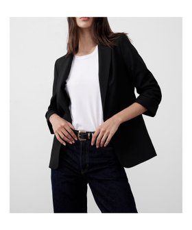【バナナリパブリック ファクトリーストア/BANANA REPUBLIC FACTORY STORE】のBANANA REPUBLIC FACTORY STORE HAYDEN ブレザージャケット 人気、トレンドファッション・服の通販 founy(ファニー) ファッション Fashion レディースファッション Fashion for Women アウター Coat / Outerwear Collection レディースジャケット・軽アウター Jackets シルク Silk, 100% Silk ジャケット Jacket, Outerwear スカーフ Scarf, Neckwear セレモニー Ceremony バランス Balance, Style Balance ミックス Mix, Mixed Style エレガント 上品 Elegant |ID:prp329100004810417