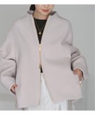 【ノーブル / スピック&スパン/NOBLE / Spick & Span】の《追加》MTRレイズドネックジップコート ナチュラル|ID: prp329100004810421 ipo3291000000035069907