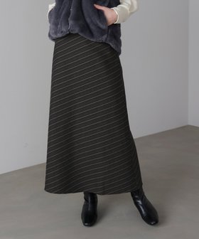 【バブ ブージュルード/Bab Bou Jeloud】のバイアスストライプタイトスカート 人気、トレンドファッション・服の通販 founy(ファニー) ファッション Fashion レディースファッション Fashion for Women スカート Skirts ショート Short, Short Length ジャケット Jacket, Outerwear ストライプ Stripe, Striped Pattern スニーカー Sneakers, Trainers タイツ Tights, Legwear タイトスカート Pencil Skirt, Tight Skirt タートルネック Turtleneck, High Neck バランス Balance, Style Balance フィット Fit, Slim Fit リブニット Rib Knit, Ribbed Knit ロング Long, Long-Length A/W・秋冬 Autumn/Winter 再入荷 Restock / Back in Stock おすすめ Recommended / Our Picks エレガント 上品 Elegant |ID:prp329100004810424