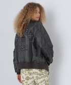 【アヴィレックス/AVIREX】のSIGNATURE LOGO MA-1/シグネチャーロゴMA-1 チャコール|ID: prp329100004810429 ipo3291000000034915455