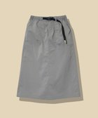 【ゴースローキャラバン/go slow caravan】のコットンナイロンベイカースカート (WOMENS) ライトグレー|ID: prp329100004810431 ipo3291000000034915479