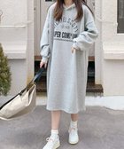 【ミニミニストア/miniministore】のフーディスウェットワンピース裏起毛ワンピ 人気、トレンドファッション・服の通販 founy(ファニー) ファッション Fashion レディースファッション Fashion for Women ワンピース Dresses キャップ Cap, Baseball Cap フロント Front, Front Design プリント Print, Printed Pattern リラックス Relax, Relaxed Fit 冬 Winter / This Winter 無地 Plain, Solid Color 秋 Autumn A/W・秋冬 Autumn/Winter thumbnail ライトグレー|ID: prp329100004810478 ipo3291000000034915958