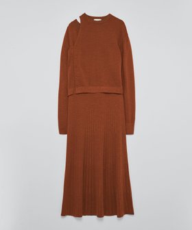 【ティーチ/TEECHI】 ウールニットワンピース人気、トレンドファッション・服の通販 founy(ファニー) ファッション Fashion レディースファッション Fashion for Women ワンピース Dresses ニットワンピース Knit Dresses アシンメトリー Asymmetrical Style アンサンブル Ensemble Set カーディガン Cardigan, Knitwear キュプラ Cupro, Eco Fabric 抗菌 Antibacterial, Bacteria-Resistant ストレッチ Stretch, Stretchy Fabric セットアップ Set-Up, Coordinated Outfit デニム Denim, Jeans Material フレア Flare, Flared モダン Modern, Contemporary 旅行 Travel エレガント 上品 Elegant |ID:prp329100004810479