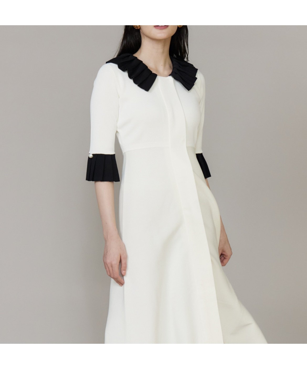 【マーリエ ル カセット/Maglie le cassetto】の《M Maglie le cassetto*冨張愛》華やかプリーツ今どきモードニットワンピース 人気、トレンドファッション・服の通販 founy(ファニー) ファッション Fashion レディースファッション Fashion for Women ワンピース Dresses ニットワンピース Knit Dresses コンパクト Compact, Small Size 軽量 Lightweight, Ultra Light 雑誌 Magazine, Fashion Magazine 人気 Popular, Best Seller フィット Fit, Slim Fit フレア Flare, Flared プリーツ Pleats, Pleated 卒業式 Graduation Ceremony other-1|ID: prp329100004810488 ipo3291000000034916017