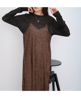 【バブ ブージュルード/Bab Bou Jeloud】の【低身長向けサイズあり】フラワーレースIラインキャミワンピース 人気、トレンドファッション・服の通販 founy(ファニー) ファッション Fashion レディースファッション Fashion for Women ワンピース Dresses キャミソールワンピース Camisole Dresses インナー Innerwear くるぶし Ankle-Length スマート Smart, Elegant スリット Slit, Slit Detail タンク Tank Top, Sleeveless Top タートルネック Turtleneck, High Neck チェック Check, Plaid, Tartan トレンド Trend, Trending Now なめらか Smooth, Silky Texture フェミニン Feminine, Girly フラワー Flower, Floral 羽織 Haori, Light Jacket レース Lace, Lace Fabric A/W・秋冬 Autumn/Winter 再入荷 Restock / Back in Stock おすすめ Recommended / Our Picks |ID:prp329100004810515