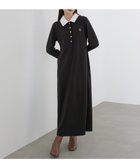 【バブ ブージュルード/Bab Bou Jeloud】の【低身長~高身長向けサイズあり】2WAYダブルカラーワンピース 人気、トレンドファッション・服の通販 founy(ファニー) ファッション Fashion レディースファッション Fashion for Women ワンピース Dresses 秋 Autumn クラシカル Classical, Vintage-Inspired シアー Sheer, See-Through シューズ Shoes, Footwear シンプル Simple, Minimal ストラップサンダル Strappy Sandals, Strap Sandals スマート Smart, Elegant ダブル Double, Double-Breasted チェック Check, Plaid, Tartan なめらか Smooth, Silky Texture 長袖 Long Sleeve, Full Sleeve バレエ Ballet, Ballet Style フェミニン Feminine, Girly フロント Front, Front Design 羽織 Haori, Light Jacket おすすめ Recommended / Our Picks エレガント 上品 Elegant thumbnail BLACK|ID: prp329100004810531 ipo3291000000034916421