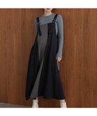 【バブ ブージュルード/Bab Bou Jeloud】の肩ベルトブロッキングジャンスカ BLACK|ID: prp329100004810533 ipo3291000000034916441