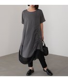 【バブ ブージュルード/Bab Bou Jeloud】のレイヤードストライプチュニック 人気、トレンドファッション・服の通販 founy(ファニー) ファッション Fashion レディースファッション Fashion for Women トップス・カットソー Cut & Sew Tops インナー Innerwear ギャザー Gathered, Ruffled シアー Sheer, See-Through ストライプ Stripe, Striped Pattern ドッキング Docking, Mixed Material 再入荷 Restock / Back in Stock 夏 Summer 春 Spring S/S・春夏 SS, Spring/Summer, Warm Season thumbnail GRAY|ID: prp329100004810544 ipo3291000000034916539