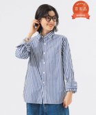 【ビームス ウイメン/BEAMS】の【ビームスの百名品】ロンドン ストライプ ボタンダウン シャツ 25AW 人気、トレンドファッション・服の通販 founy(ファニー) ファッション Fashion レディースファッション Fashion for Women トップス・カットソー Cut & Sew Tops シャツ・ブラウス・オフィスカジュアル Elegant Blouses & Button-Ups インナー Innerwear カーディガン Cardigan, Knitwear クラシック Classic, Timeless Style ジャケット Jacket, Outerwear ストライプ Stripe, Striped Pattern ダウン Down, Puffer デニム Denim, Jeans Material 定番 Standard, Basic Item バランス Balance, Style Balance フィット Fit, Slim Fit ベスト Vest, Waistcoat リラックス Relax, Relaxed Fit ロンドン London Style, British Inspired 2025年 2025 2025-2026秋冬・A/W Autumn/Winter 2025–26 AW25–26 thumbnail NAVY|ID: prp329100004810575 ipo3291000000034916753