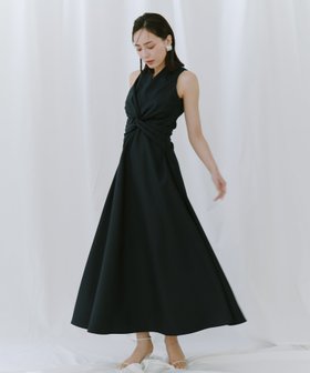 【アニュアンス/anuans】のツイストギャザーワンピース 人気、トレンドファッション・服の通販 founy(ファニー) ファッション Fashion レディースファッション Fashion for Women ワンピース Dresses ツイスト Tweed, Tweed Fabric |ID:prp329100004810576