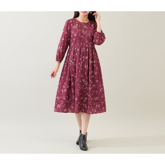 【ローズティアラ/Rose Tiara】のオリジナルフラワーワンピース インテリア・キッズ・メンズ・レディースファッション・服の通販 founy(ファニー) https://founy.com/ ファッション Fashion レディースファッション Fashion for Women ワンピース Dresses おすすめ Recommended / Our Picks ギャザー Gathered, Ruffled ショート Short, Short Length フェミニン Feminine, Girly フラワー Flower, Floral フレア Flare, Flared プリント Print, Printed Pattern エレガント 上品 Elegant 秋 Autumn |ID: prp329100004810578 ipo3291000000034916762