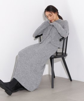 【エヌ ナチュラルビューティーベーシック/N.Natural Beauty basic】のリボンニットアンサンブルワンピース 人気、トレンドファッション・服の通販 founy(ファニー) ファッション Fashion レディースファッション Fashion for Women ワンピース Dresses アンサンブル Ensemble Set フェミニン Feminine, Girly ベスト Vest, Waistcoat リボン Ribbon, Bow 長袖 Long Sleeve, Full Sleeve |ID:prp329100004810592