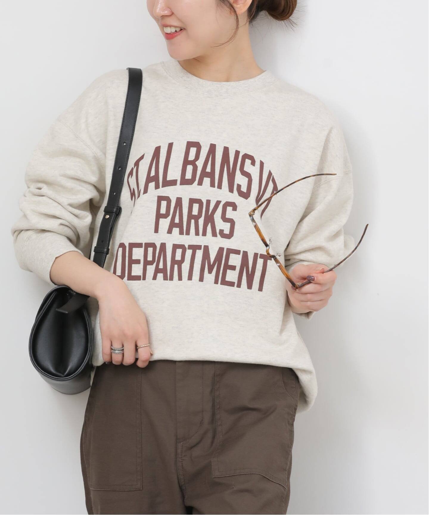 【ジャーナルスタンダード レリューム/JOURNAL STANDARD relume】の《WEB限定追加 4》ST.ALBANSロゴスウェット インテリア・キッズ・メンズ・レディースファッション・服の通販 founy(ファニー) ファッション Fashion レディースファッション Fashion for Women トップス・カットソー Cut & Sew Tops レディースパーカー・カジュアルフーディー Casual Hoodies & Sweatshirts スウェット・クルーネックトップス Sweatshirts & Crewnecks / Relaxed Fit Sweat Tops 2025年 2025 2025-2026秋冬・A/W Autumn/Winter 2025–26 AW25–26 スウェット / スエット Sweatshirt, Sweatwear プリント Print, Printed Pattern 春 Spring ナチュラル A|ID: prp329100004810596 ipo3291000000034917046