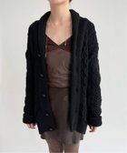 【エディット フォー ルル/edit.for LuLu】の【JAMES CHARLOTTE for LULU】SHAWL CARDIGAN ブラック|ID: prp329100004810599 ipo3291000000034917139