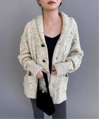 【エディット フォー ルル/edit.for LuLu】の【JAMES CHARLOTTE for LULU】SHAWL CARDIGAN ホワイト|ID: prp329100004810599 ipo3291000000034917141