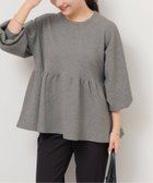 【ジャーナルスタンダード レリューム/JOURNAL STANDARD relume】の《WEB限定追加》ウォッシャブルペプラムプルオーバー 人気、トレンドファッション・服の通販 founy(ファニー) ファッション Fashion レディースファッション Fashion for Women トップス・カットソー Cut & Sew Tops カジュアルプルオーバー・ニットトップス Pullovers & Knit Tops / Casual Pullovers 2025年 2025 2025-2026秋冬・A/W Autumn/Winter 2025–26 AW25–26 ボトム Bottoms, Lower Wear 今季 This Season, Current Season 冬 Winter / This Winter 春 Spring thumbnail グレー|ID: prp329100004810610 ipo3291000000034917260