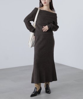 【フリーズマート/FREE'S MART】のオフショルニットマーメイドスカートセットアップ 人気、トレンドファッション・服の通販 founy(ファニー) ファッション Fashion レディースファッション Fashion for Women セットアップ Matching Sets スカート・ミニ/ミディ/マキシ Skirts / Mini, Midi & Maxi Skirts おすすめ Recommended / Our Picks ウォーム Warm Fabric キャップ Cap, Baseball Cap スニーカー Sneakers, Trainers セットアップ Set-Up, Coordinated Outfit デニム Denim, Jeans Material トレンド Trend, Trending Now マーメイド Mermaid, Fishtail Silhouette ワイド Wide, Wide Fit |ID:prp329100004810621