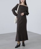 【フリーズマート/FREE'S MART】のオフショルニットマーメイドスカートセットアップ 人気、トレンドファッション・服の通販 founy(ファニー) ファッション Fashion レディースファッション Fashion for Women セットアップ Matching Sets スカート・ミニ/ミディ/マキシ Skirts / Mini, Midi & Maxi Skirts おすすめ Recommended / Our Picks ウォーム Warm Fabric キャップ Cap, Baseball Cap スニーカー Sneakers, Trainers セットアップ Set-Up, Coordinated Outfit デニム Denim, Jeans Material トレンド Trend, Trending Now マーメイド Mermaid, Fishtail Silhouette ワイド Wide, Wide Fit thumbnail ブラウン|ID: prp329100004810621 ipo3291000000034917482