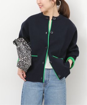 【ジャーナルスタンダード レリューム/JOURNAL STANDARD relume】のダブルニットコントラストカーディガン 人気、トレンドファッション・服の通販 founy(ファニー) ファッション Fashion レディースファッション Fashion for Women トップス・カットソー Cut & Sew Tops ニット Knit Tops & Sweaters カーディガン・羽織り Layered Style Cardigans 2026年 2026 カーディガン Cardigan, Knitwear シンプル Simple, Minimal ダブル Double, Double-Breasted ポケット Pocket, Pocket Detail エレガント 上品 Elegant 冬 Winter / This Winter |ID:prp329100004810624