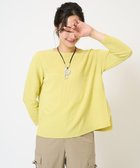 【ジョルジュ レッシュ/GEORGES RECH】の日本製/アンサンブル対応 ホールガーメントニット イエロー|ID: prp329100004810627 ipo3291000000034917551