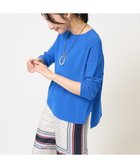 【ジョルジュ レッシュ/GEORGES RECH】の日本製/アンサンブル対応 ホールガーメントニット ブルー|ID: prp329100004810627 ipo3291000000034917552