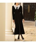 【ウィルセレクション/WILLSELECTION】のレースカラーマーメイドワンピース 人気、トレンドファッション・服の通販 founy(ファニー) ファッション Fashion レディースファッション Fashion for Women ワンピース Dresses アシンメトリー Asymmetrical Style クラシカル Classical, Vintage-Inspired シンプル Simple, Minimal フレア Flare, Flared マーメイド Mermaid, Fishtail Silhouette リボン Ribbon, Bow レース Lace, Lace Fabric ロング Long, Long-Length エレガント 上品 Elegant thumbnail ブラック|ID: prp329100004810631 ipo3291000000034917583