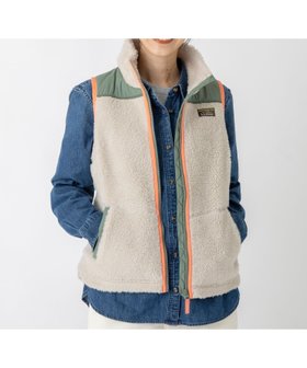 【エルエルビーン/L.L.Bean】のビーンズ・シェルパ・フリース・ベスト 米国フィット・プチ 人気、トレンドファッション・服の通販 founy(ファニー) ファッション Fashion レディースファッション Fashion for Women アウター Coat / Outerwear Collection トップス・カットソー Cut & Sew Tops ベスト&ジレ / 重ね着スタイル Vests & Gilets スリット Slit, Slit Detail デスク Desk, Work Desk 人気 Popular, Best Seller フィット Fit, Slim Fit ベスト Vest, Waistcoat ポケット Pocket, Pocket Detail ヨーク Yoke, Yoke Design ワーク Workwear, Utility Style |ID:prp329100004810688