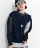 【アウラアイラ/AULA AILA】の2WAY COLOR BLOCK PULL KNIT 人気、トレンドファッション・服の通販 founy(ファニー) ファッション Fashion レディースファッション Fashion for Women トップス・カットソー Cut & Sew Tops ニット Knit Tops & Sweaters 冬 Winter / This Winter おすすめ Recommended / Our Picks アシンメトリー Asymmetrical Style ブロック Block, Solid Block Pattern ロング Long, Long-Length 人気 Popular, Best Seller 畦 Ribbed Knit A/W・秋冬 Autumn/Winter thumbnail CHARCOAL×NAVY|ID: prp329100004810689 ipo3291000000034918312