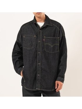 【リーバイス/Levis】のTWISTED シャツジャケット ダークインディゴ 人気、トレンドファッション・服の通販 founy(ファニー) ファッション Fashion レディースファッション Fashion for Women アウター Coat / Outerwear Collection レディースジャケット・軽アウター Jackets クラシック Classic, Timeless Style ジャケット Jacket, Outerwear ツイスト Tweed, Tweed Fabric デニム Denim, Jeans Material フィット Fit, Slim Fit リラックス Relax, Relaxed Fit |ID:prp329100004810697