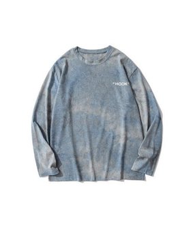 【アイモハ/aimoha】のHOOK/個性派タイダイ染めロングt 人気、トレンドファッション・服の通販 founy(ファニー) ファッション Fashion レディースファッション Fashion for Women おすすめ Recommended / Our Picks トレンド Trend, Trending Now ビッグ Big, Oversized ロング Long, Long-Length ワイド Wide, Wide Fit 楽ちん Easy Fit, Comfortable |ID:prp329100004810750