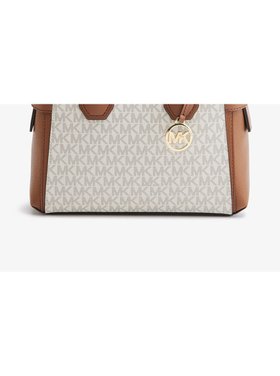 【マイケルコース/MICHAEL KORS】のMERCER トップジップ ベルテッド サッチェル スモール - MKシグネチャー マイケルコース 人気、トレンドファッション・服の通販 founy(ファニー) ファッション Fashion レディースファッション Fashion for Women コレクション Collection, Seasonal Line ショルダー Shoulder, Shoulder Strap ドロップ Drop Shoulder, Dropped Style ラグジュアリー Luxury, Elegant |ID:prp329100004810781