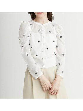 【セルフォード/CELFORD】の【限定カラーあり】多機能フラワーエンブロイダリーカーディガン 人気、トレンドファッション・服の通販 founy(ファニー) ファッション Fashion レディースファッション Fashion for Women トップス・カットソー Cut & Sew Tops カーディガン・羽織り Layered Style Cardigans カーディガン Cardigan, Knitwear スマート Smart, Elegant ダウン Down, Puffer トレンド Trend, Trending Now ドット Polka Dot, Dot Pattern ノースリーブ Sleeveless, No-Sleeve バランス Balance, Style Balance パターン Pattern, Design Print ボレロ Bolero, Short Cardigan ランダム Random, Irregular リアル Real, Realistic リボン Ribbon, Bow レース Lace, Lace Fabric 夏 Summer |ID:prp329100004810784