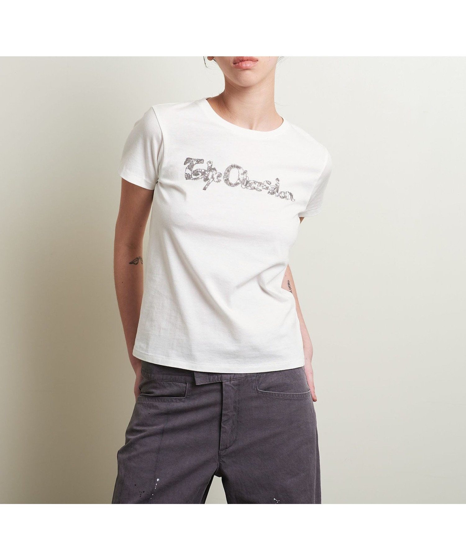 【ユナイテッドアローズ/UNITED ARROWS】のATTISESSION OBSESSION コットン Tシャツ 人気、トレンドファッション・服の通販 founy(ファニー) ファッション Fashion レディースファッション Fashion for Women トップス・カットソー Cut & Sew Tops シャツ・ブラウス・オフィスカジュアル Elegant Blouses & Button-Ups ロングTシャツ・Tシャツ Longline T-Shirts & Tees インナー Innerwear グラフィック Graphic, Graphic Design ショート Short, Short Length ジャケット Jacket, Outerwear スリーブ Sleeve, Long Sleeve / Short Sleeve デニム Denim, Jeans Material バランス Balance, Style Balance ブルゾン Blouson, Bomber Jacket プリント Print, Printed Pattern レース Lace, Lace Fabric アウトレット Outlet / Clearance おすすめ Recommended / Our Picks other-1|ID: prp329100004810808 ipo3291000000034919529