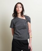 【ユナイテッドアローズ/UNITED ARROWS】のATTISESSION コットン リング Tシャツ 人気、トレンドファッション・服の通販 founy(ファニー) ファッション Fashion レディースファッション Fashion for Women トップス・カットソー Cut & Sew Tops シャツ・ブラウス・オフィスカジュアル Elegant Blouses & Button-Ups ロングTシャツ・Tシャツ Longline T-Shirts & Tees アシンメトリー Asymmetrical Style カットソー Cut and Sewn Top ギャザー Gathered, Ruffled シンプル Simple, Minimal スラックス Slacks, Dress Pants デニム Denim, Jeans Material 定番 Standard, Basic Item ロング Long, Long-Length アウトレット Outlet / Clearance おすすめ Recommended / Our Picks thumbnail DK.GRAY|ID: prp329100004810813 ipo3291000000034919550