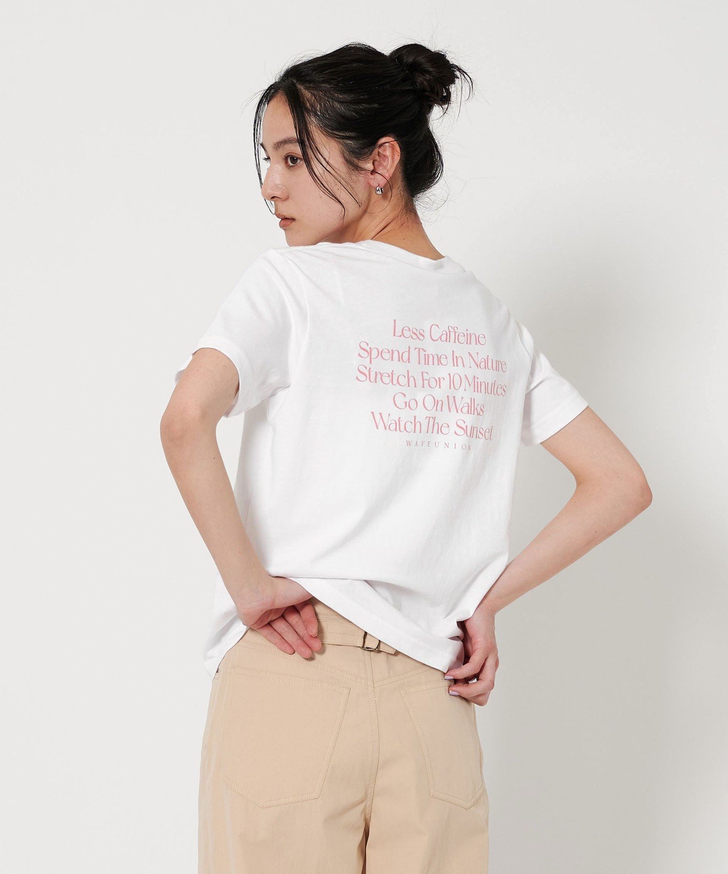 【ユナイテッドアローズ/UNITED ARROWS】の【別注】 WAVE UNION プリント Tシャツ 人気、トレンドファッション・服の通販 founy(ファニー) 　ファッション　Fashion　レディースファッション　Fashion for Women　トップス・カットソー　Cut & Sew Tops　シャツ・ブラウス・オフィスカジュアル　Elegant Blouses & Button-Ups　ロングTシャツ・Tシャツ　Longline T-Shirts & Tees　インナー　Innerwear　カーディガン　Cardigan, Knitwear　グラフィック　Graphic, Graphic Design　コンパクト　Compact, Small Size　ジャケット　Jacket, Outerwear　スリム　Slim, Slim Fit　定番　Standard, Basic Item　人気　Popular, Best Seller　フィット　Fit, Slim Fit　プリント　Print, Printed Pattern　別注　Limited Edition, Custom Order　モチーフ　Motif, Design Theme　ワイド　Wide, Wide Fit　アウトレット　Outlet / Clearance　おすすめ　Recommended / Our Picks　夏　Summer　 other-1|ID: prp329100004810823 ipo3291000000034919591