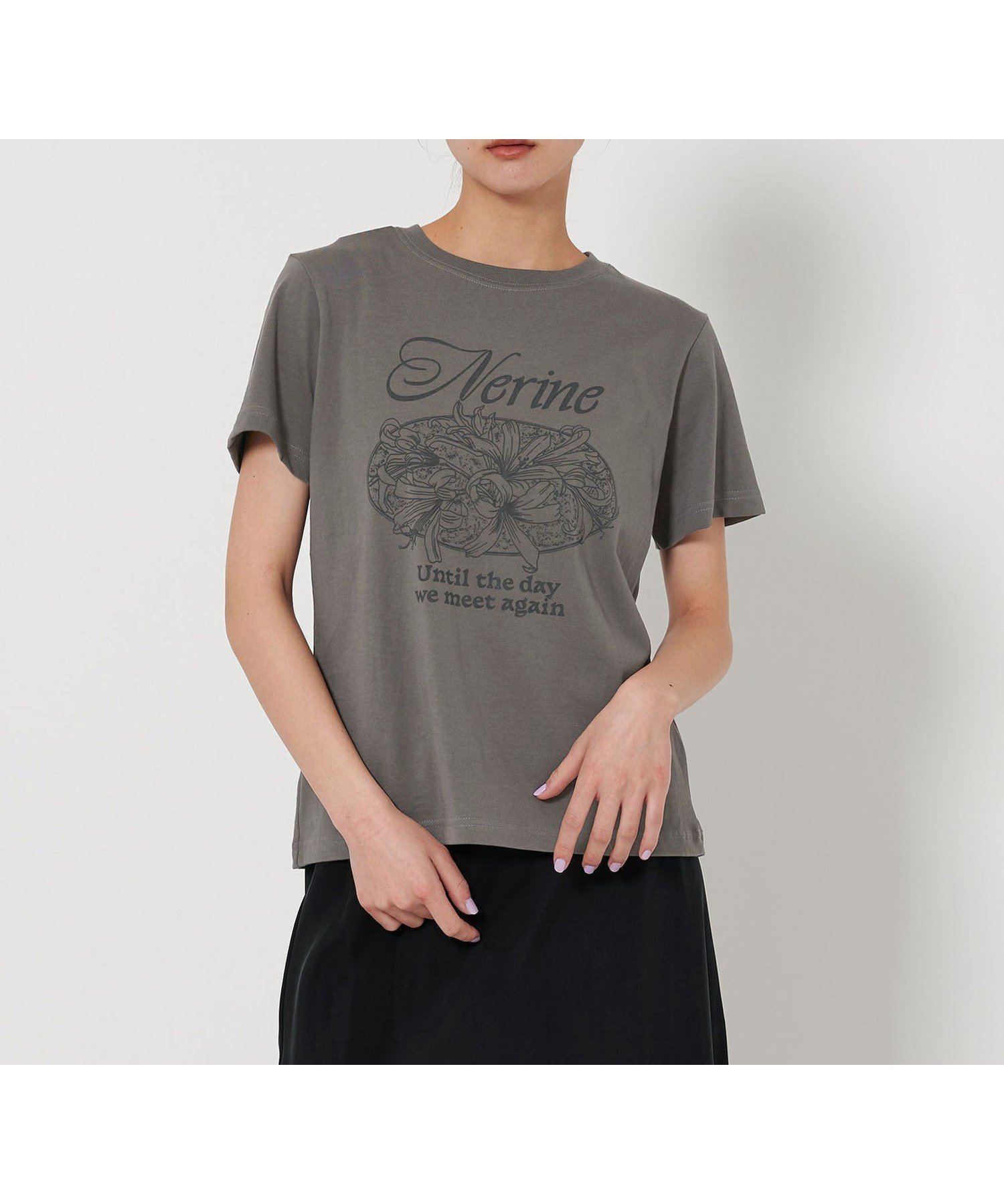 【ユナイテッドアローズ/UNITED ARROWS】の【別注】 WAVE UNION プリント Tシャツ インテリア・キッズ・メンズ・レディースファッション・服の通販 founy(ファニー) 　ファッション　Fashion　レディースファッション　Fashion for Women　トップス・カットソー　Cut & Sew Tops　シャツ・ブラウス・オフィスカジュアル　Elegant Blouses & Button-Ups　ロングTシャツ・Tシャツ　Longline T-Shirts & Tees　インナー　Innerwear　カーディガン　Cardigan, Knitwear　グラフィック　Graphic, Graphic Design　コンパクト　Compact, Small Size　ジャケット　Jacket, Outerwear　スリム　Slim, Slim Fit　定番　Standard, Basic Item　人気　Popular, Best Seller　フィット　Fit, Slim Fit　プリント　Print, Printed Pattern　別注　Limited Edition, Custom Order　モチーフ　Motif, Design Theme　ワイド　Wide, Wide Fit　アウトレット　Outlet / Clearance　おすすめ　Recommended / Our Picks　夏　Summer　DK.GRAY|ID: prp329100004810823 ipo3291000000034919594