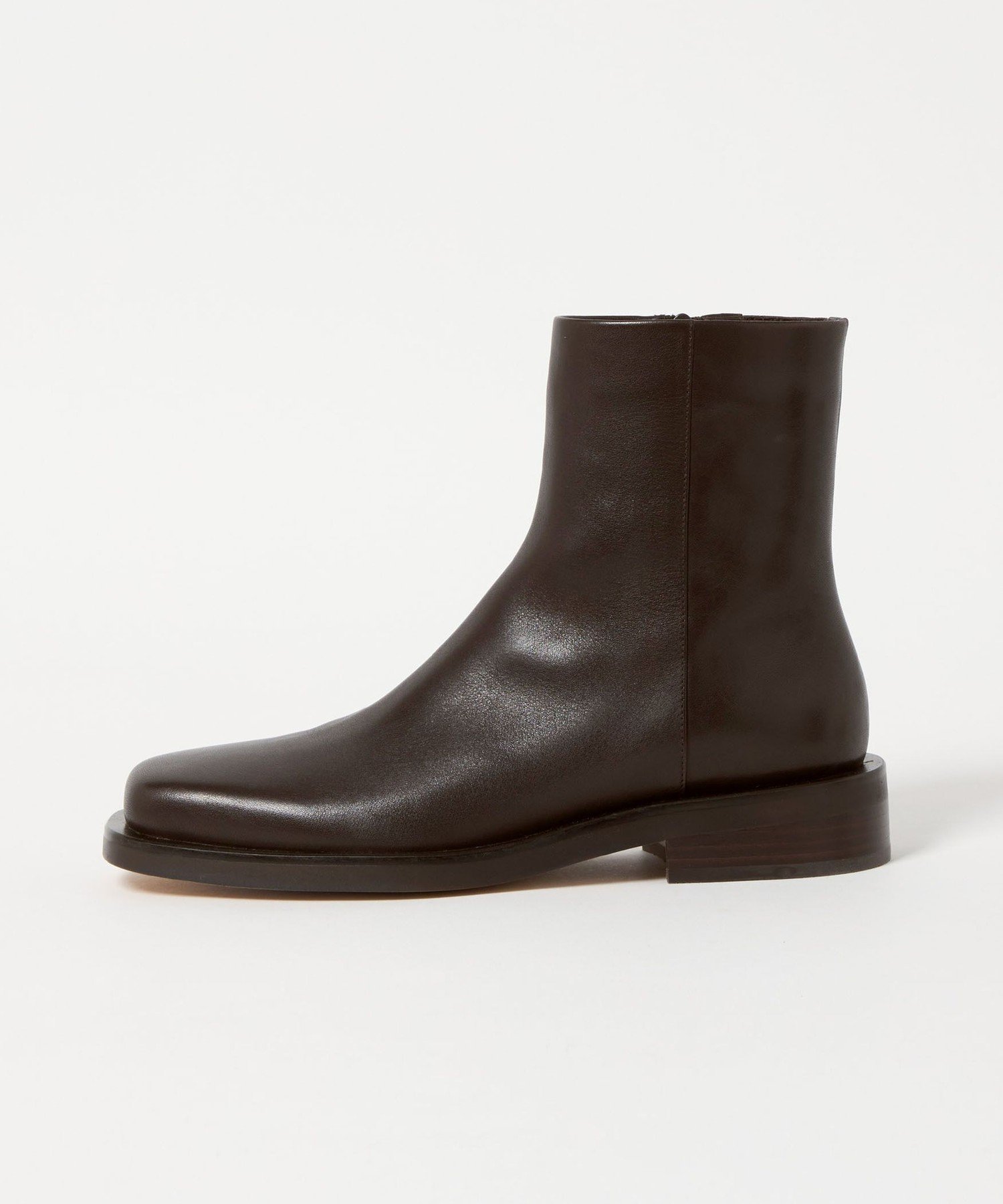 【オデット エ オディール/Odette e Odile】のスクエアマニッシュ ショートブーツ35↑ インテリア・キッズ・メンズ・レディースファッション・服の通販 founy(ファニー) ファッション Fashion レディースファッション Fashion for Women クッション Cushion, Throw Pillow ショート Short, Short Length シンプル Simple, Minimal ハーフ Half, Half-Length マニッシュ Mannish, Boyish DK.BROWN|ID: prp329100004810843 ipo3291000000034919699