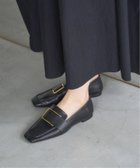 【ル タロン/Le Talon】の《追加》レザースクエアメタルバックルローファー 人気、トレンドファッション・服の通販 founy(ファニー) ファッション Fashion レディースファッション Fashion for Women バッグ Bags スクエア Square, Square Shape トレンド Trend, Trending Now エレガント 上品 Elegant 人気 Popular, Best Seller thumbnail ブラック A|ID: prp329100004810857 ipo3291000000034919873