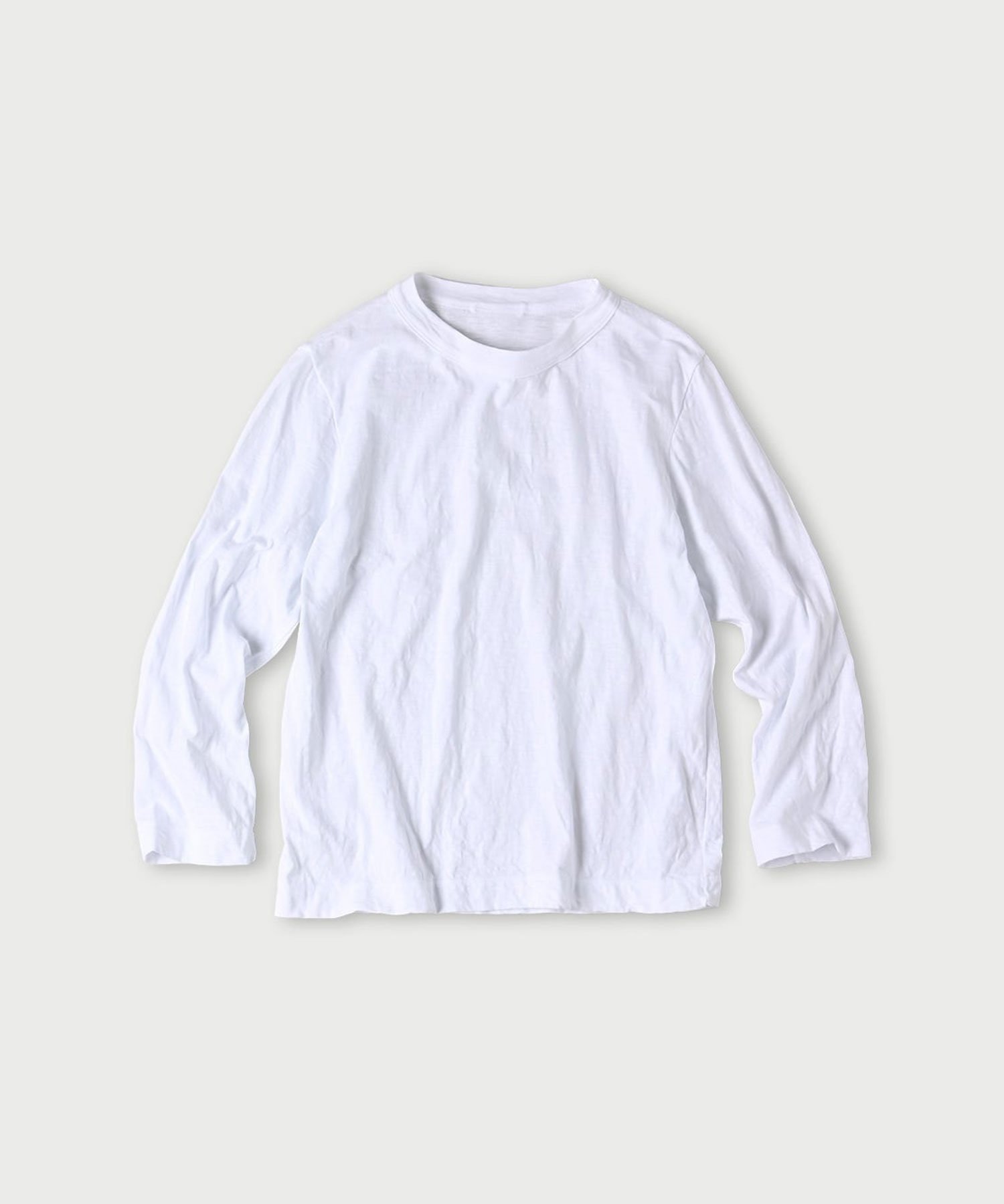 【フォーティファイブ アール/45R】の天竺の四角七分袖Tシャツ インテリア・キッズ・メンズ・レディースファッション・服の通販 founy(ファニー) ファッション Fashion レディースファッション Fashion for Women トップス・カットソー Cut & Sew Tops シャツ・ブラウス・オフィスカジュアル Elegant Blouses & Button-Ups ロングTシャツ・Tシャツ Longline T-Shirts & Tees なめらか Smooth, Silky Texture エレガント 上品 Elegant シロ|ID: prp329100004810862 ipo3291000000034919928