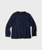 【フォーティファイブ アール/45R】の天竺の四角七分袖Tシャツ 人気、トレンドファッション・服の通販 founy(ファニー) ファッション Fashion レディースファッション Fashion for Women トップス・カットソー Cut & Sew Tops シャツ・ブラウス・オフィスカジュアル Elegant Blouses & Button-Ups ロングTシャツ・Tシャツ Longline T-Shirts & Tees なめらか Smooth, Silky Texture エレガント 上品 Elegant thumbnail ネイビー|ID: prp329100004810862 ipo3291000000034919932