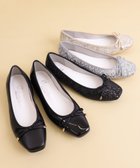 【アルテミス バイ ダイアナ/artemis by DIANA】の【片足100g】超軽量スクエアトゥバレエシューズ 人気、トレンドファッション・服の通販 founy(ファニー) ファッション Fashion レディースファッション Fashion for Women エナメル Patent Leather クッション Cushion, Throw Pillow グリッター Glitter, Sparkle 軽量 Lightweight, Ultra Light シャーリング Shirring, Ruched シューズ Shoes, Footwear ソックス Socks, Hosiery デニム Denim, Jeans Material バレエ Ballet, Ballet Style フィット Fit, Slim Fit フェミニン Feminine, Girly フレンチ French, French Style リボン Ribbon, Bow 再入荷 Restock / Back in Stock おすすめ Recommended / Our Picks thumbnail 黒合皮スムース|ID: prp329100004810866 ipo3291000000034920002