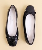 【アルテミス バイ ダイアナ/artemis by DIANA】の【片足100g】超軽量スクエアトゥバレエシューズ 人気、トレンドファッション・服の通販 founy(ファニー) ファッション Fashion レディースファッション Fashion for Women エナメル Patent Leather クッション Cushion, Throw Pillow グリッター Glitter, Sparkle 軽量 Lightweight, Ultra Light シャーリング Shirring, Ruched シューズ Shoes, Footwear ソックス Socks, Hosiery デニム Denim, Jeans Material バレエ Ballet, Ballet Style フィット Fit, Slim Fit フェミニン Feminine, Girly フレンチ French, French Style リボン Ribbon, Bow 再入荷 Restock / Back in Stock おすすめ Recommended / Our Picks thumbnail 黒合皮エナメル|ID: prp329100004810866 ipo3291000000034920003