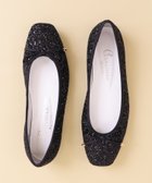 【アルテミス バイ ダイアナ/artemis by DIANA】の【片足100g】超軽量スクエアトゥバレエシューズ 人気、トレンドファッション・服の通販 founy(ファニー) ファッション Fashion レディースファッション Fashion for Women エナメル Patent Leather クッション Cushion, Throw Pillow グリッター Glitter, Sparkle 軽量 Lightweight, Ultra Light シャーリング Shirring, Ruched シューズ Shoes, Footwear ソックス Socks, Hosiery デニム Denim, Jeans Material バレエ Ballet, Ballet Style フィット Fit, Slim Fit フェミニン Feminine, Girly フレンチ French, French Style リボン Ribbon, Bow 再入荷 Restock / Back in Stock おすすめ Recommended / Our Picks thumbnail ブラックグリッター|ID: prp329100004810866 ipo3291000000034920004