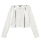 【エックスガール/X-girl】のONE POINT BUTTERFLY ZIP UP TOP 【X-girl】 人気、トレンドファッション・服の通販 founy(ファニー) ファッション Fashion レディースファッション Fashion for Women 春 Spring カットソー Cut and Sewn Top ジャケット Jacket, Outerwear バタフライ Butterfly, Butterfly Motif ミニスカート Mini Skirt, Short Skirt ロング Long, Long-Length ワンポイント One Point, Statement Accent おすすめ Recommended / Our Picks thumbnail WHITE|ID: prp329100004810875 ipo3291000000034920081