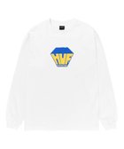 【ハフ/HUF】のBIG BLOCK LS TEE / HUF ハフ 長袖Tシャツ ロンT 人気、トレンドファッション・服の通販 founy(ファニー) ファッション Fashion レディースファッション Fashion for Women トップス・カットソー Cut & Sew Tops シャツ・ブラウス・オフィスカジュアル Elegant Blouses & Button-Ups ロングTシャツ・Tシャツ Longline T-Shirts & Tees 長袖 Long Sleeve, Full Sleeve thumbnail WHITE|ID: prp329100004810876 ipo3291000000034920102