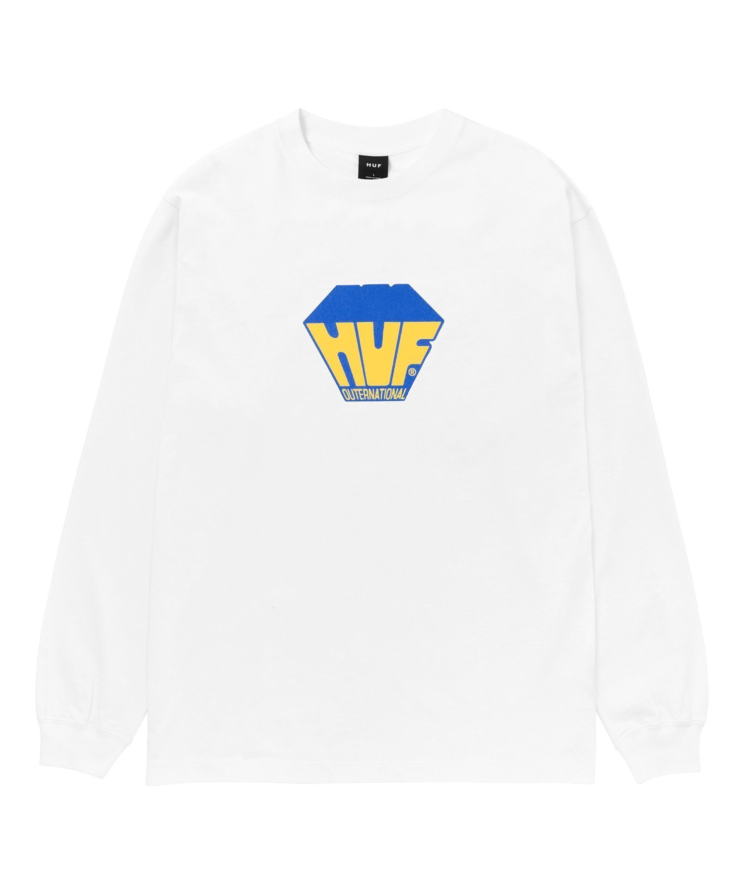 【ハフ/HUF】のBIG BLOCK LS TEE / HUF ハフ 長袖Tシャツ ロンT インテリア・キッズ・メンズ・レディースファッション・服の通販 founy(ファニー) 　ファッション　Fashion　レディースファッション　Fashion for Women　トップス・カットソー　Cut & Sew Tops　シャツ・ブラウス・オフィスカジュアル　Elegant Blouses & Button-Ups　ロングTシャツ・Tシャツ　Longline T-Shirts & Tees　長袖　Long Sleeve, Full Sleeve　WHITE|ID: prp329100004810876 ipo3291000000034920102